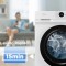 Lavasecarropas Midea DE 10/7 KG.  INVERTER