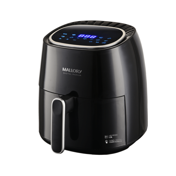 Freidora Mallory Digital 5.5 L. 1.500 W.