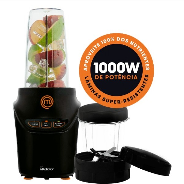 Licuadora 1 L. Mallory Master Chef 1.000 W.