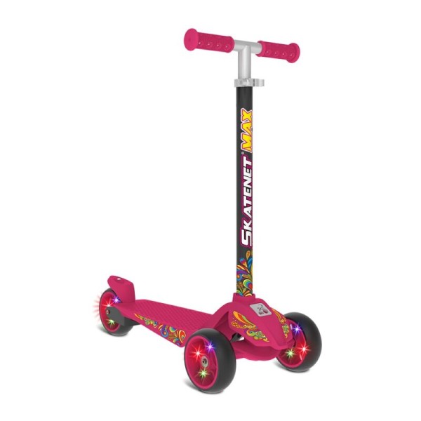 Skatenet Max Led Ajustable Rosa