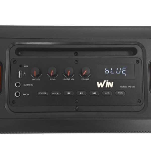 Parlante WIN Party One 110 W.,Bluetooth, USB, TWS.
