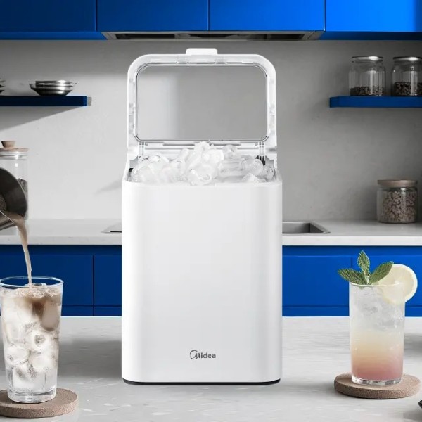 Fabricadora de Hielo Midea 12 Kg. (Blanco)