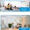 Mini Split Midea de 12.000 Btu. con kit R32 Wi-Fi (Inverter)