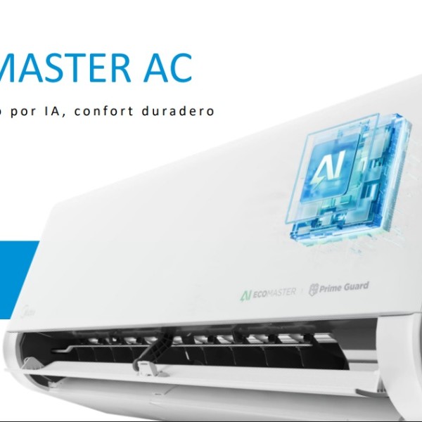 Mini Split Midea de 12.000 Btu. con kit R32 Wi-Fi (Inverter)