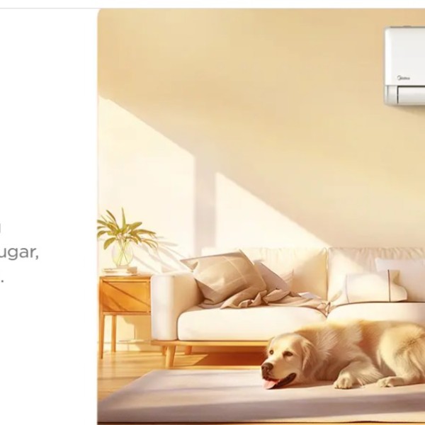 Mini Split Midea de 12.000 Btu. con kit R32 Wi-Fi (Inverter)