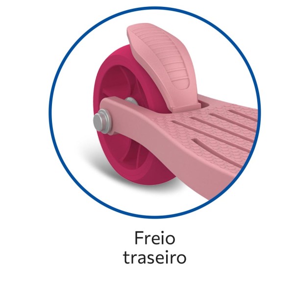 Skatenet Regulavel Rosa
