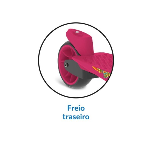 Skatenet Max Led Ajustable Rosa