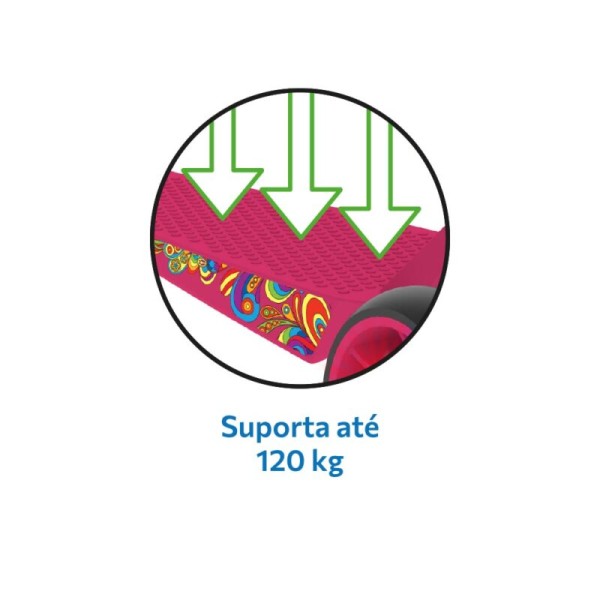 Skatenet Max Led Ajustable Rosa