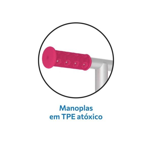 Skatenet Max Led Ajustable Rosa