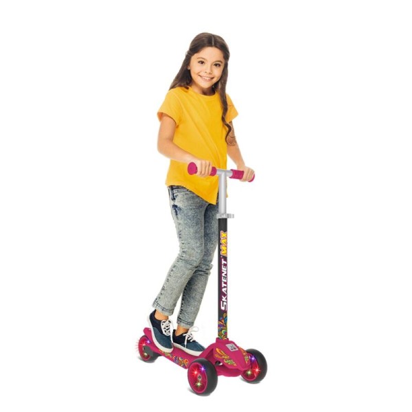 Skatenet Max Led Ajustable Rosa