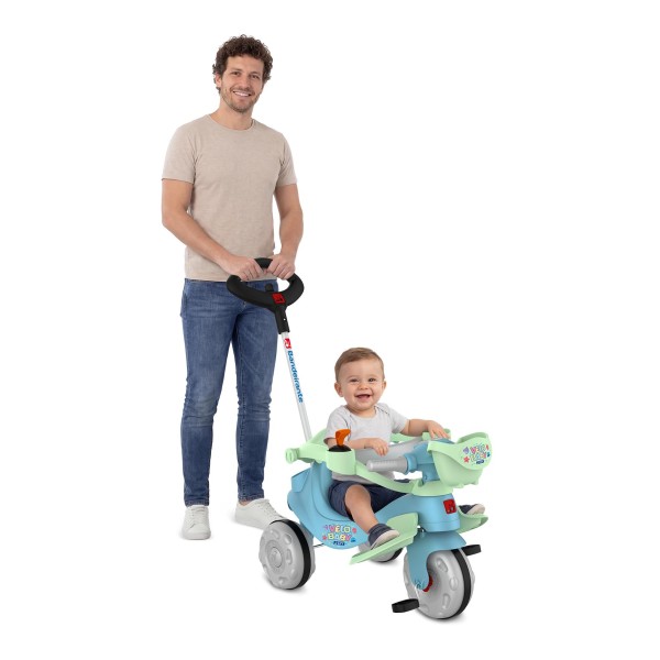 Velobaby Joy Passeio & Pedal Azul