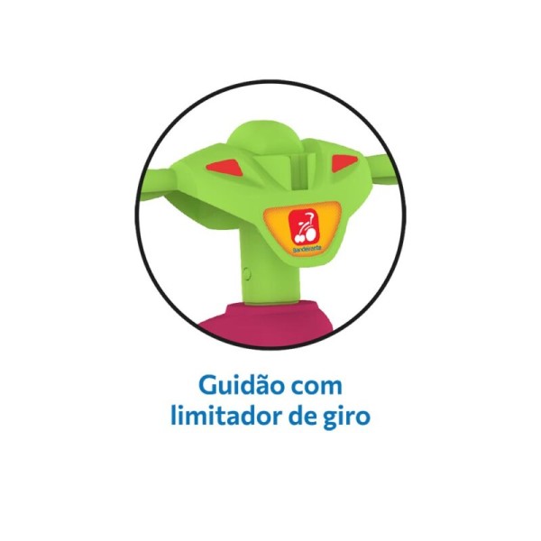 Mototico Paseo y Pedal Rosa