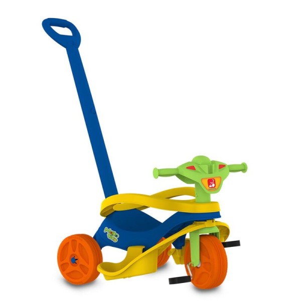 Triciclo Mototico Paseo y Pedal (Azul)